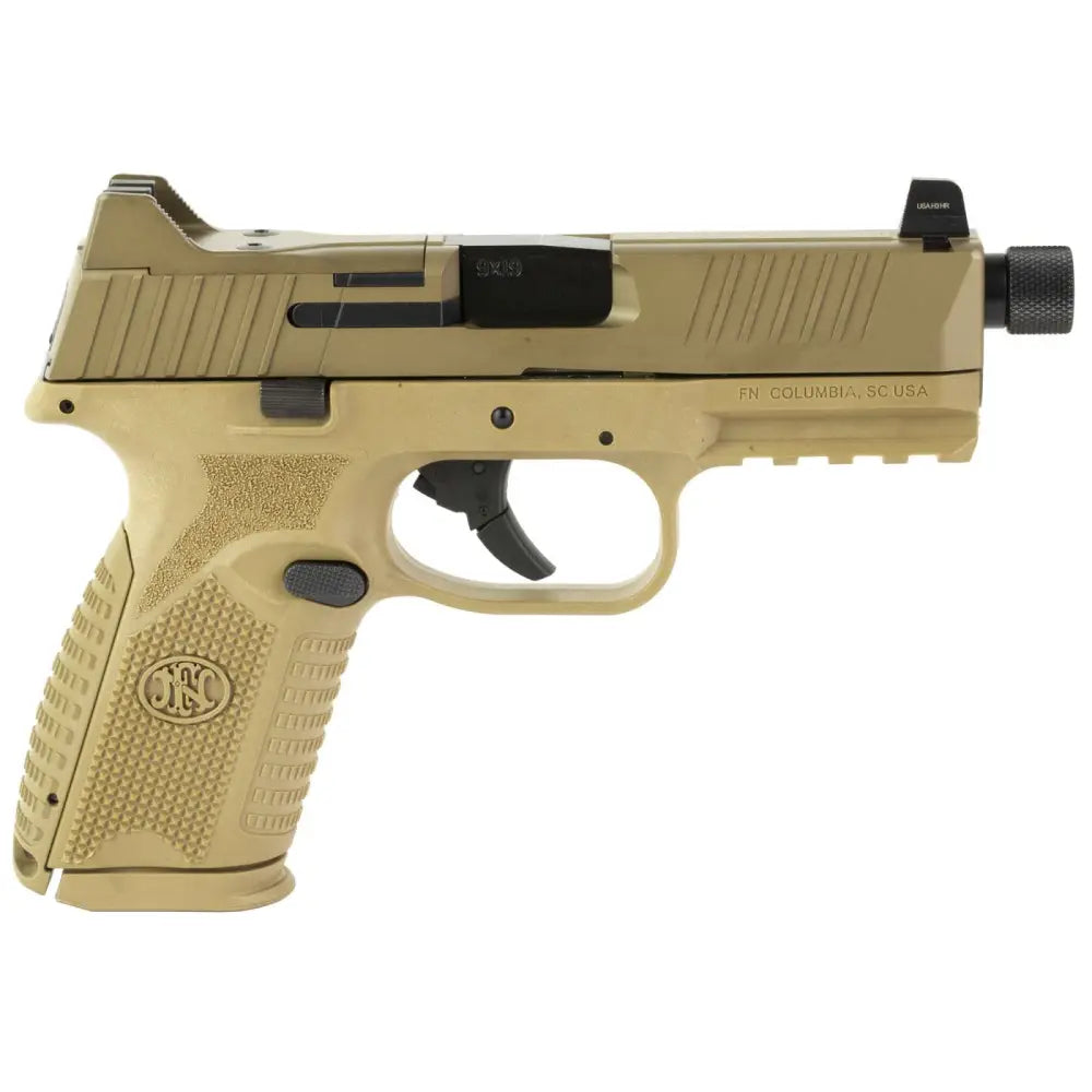 dFN 509 M TACTICAL PSTL 9MM FDE N.S T.B. 2-10RD MAG