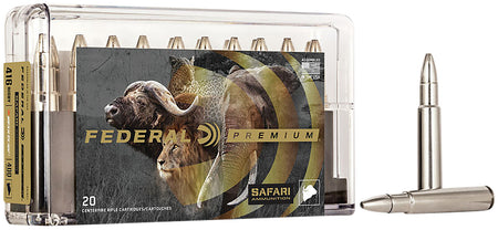 Federal Premium Safari Cape-Shok .416 Rigby 400 gr JSP ammo