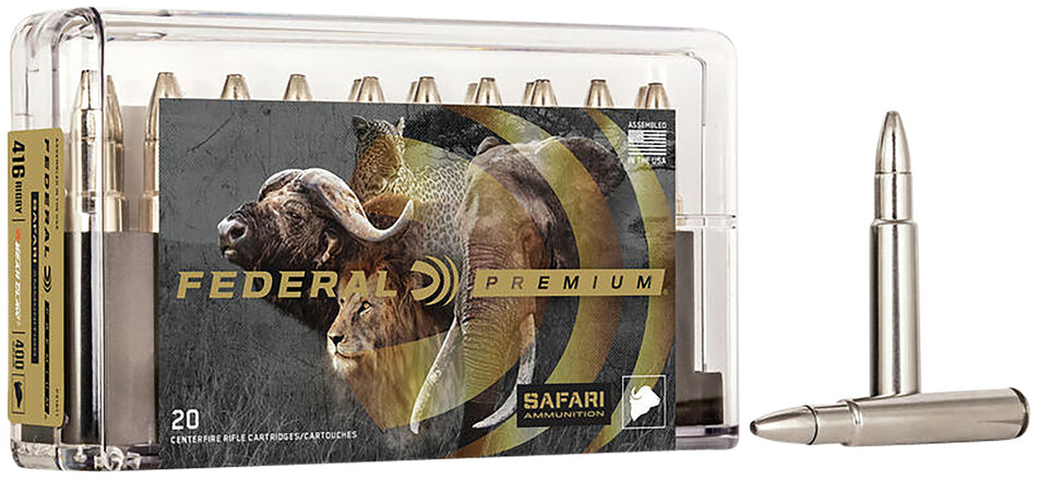 Federal Premium Safari Cape-Shok .416 Rigby 400 gr JSP ammo