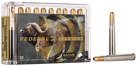 Federal Premium Safari Cape-Shok .375 H&H Mag 300 gr FMJ ammo