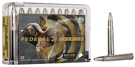 Federal Premium Safari Cape-Shok .416 Remington Mag 400 gr JSP ammo