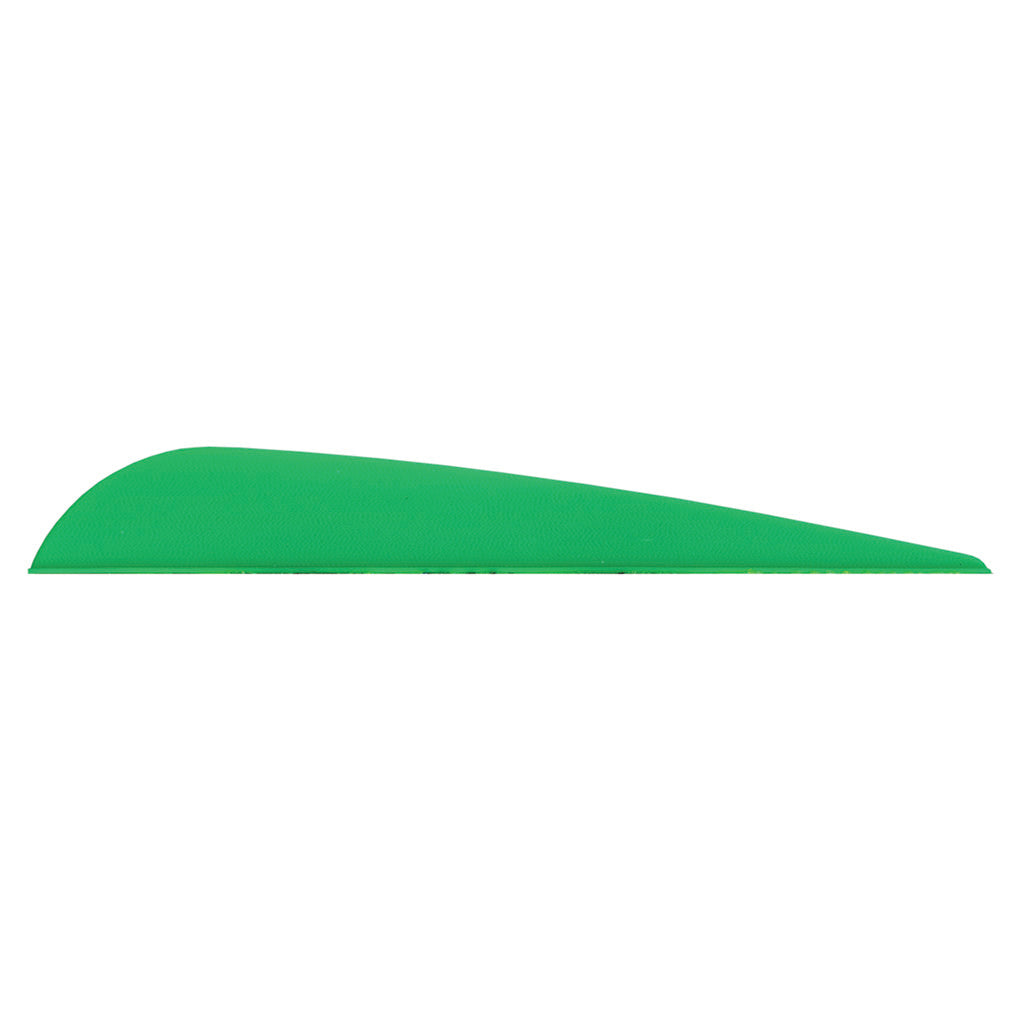 Bohning Bronco Arrow Vanes Neon Green 4 in. 100-Pack