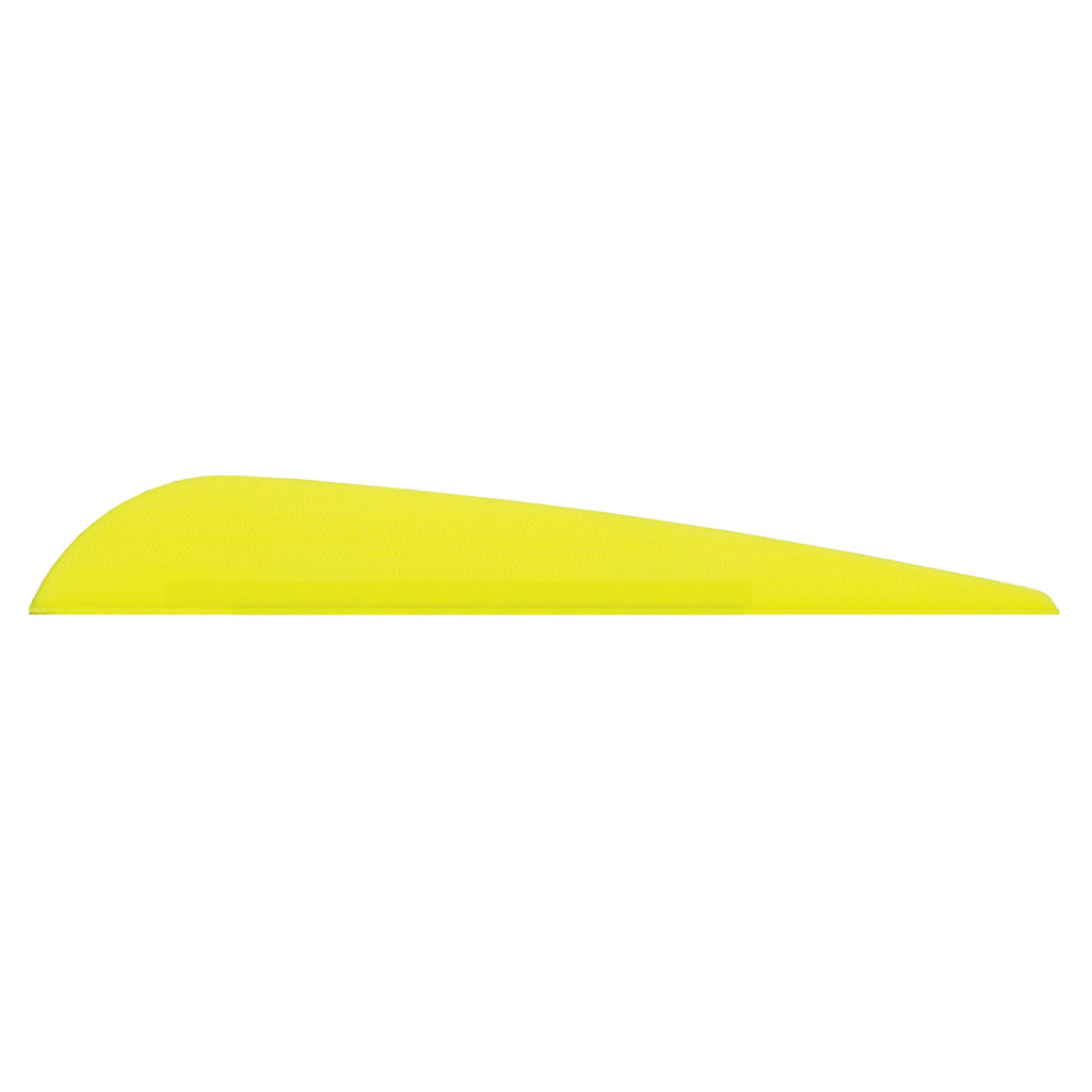Bohning Bronco Arrow Vanes Neon Yellow 4 in. 100-Pack
