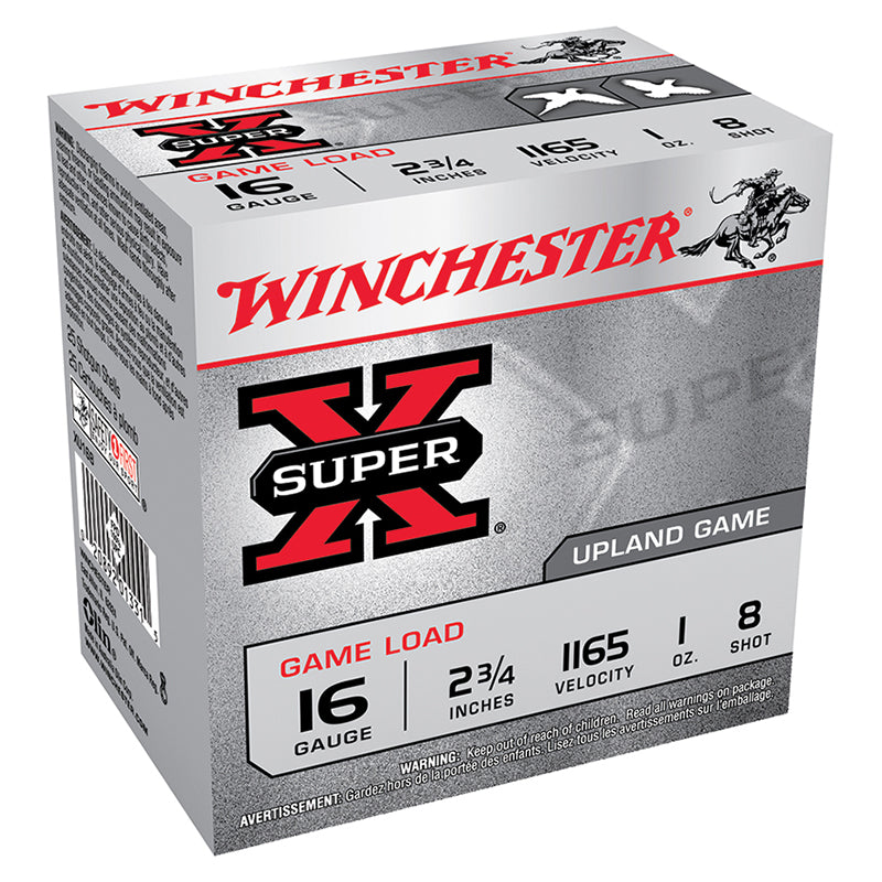 Winchester  16 Gauge 2.75 in / 2.75 in #8 1 oz