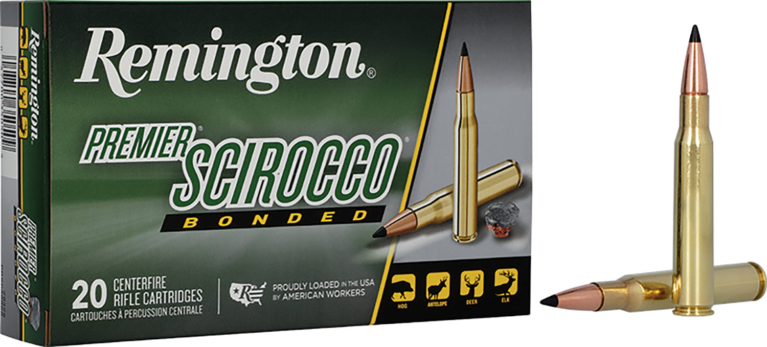 Remington 29316 Premier Scirocco Bonded Swift Scirocco II Bonded Polymer Tip  150 Grain 7mm Remington Mag