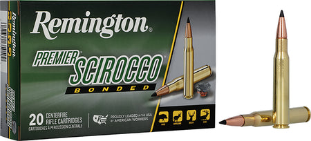 Remington 29316 Premier Scirocco Bonded Swift Scirocco II Bonded Polymer Tip  150 Grain 7mm Remington Mag