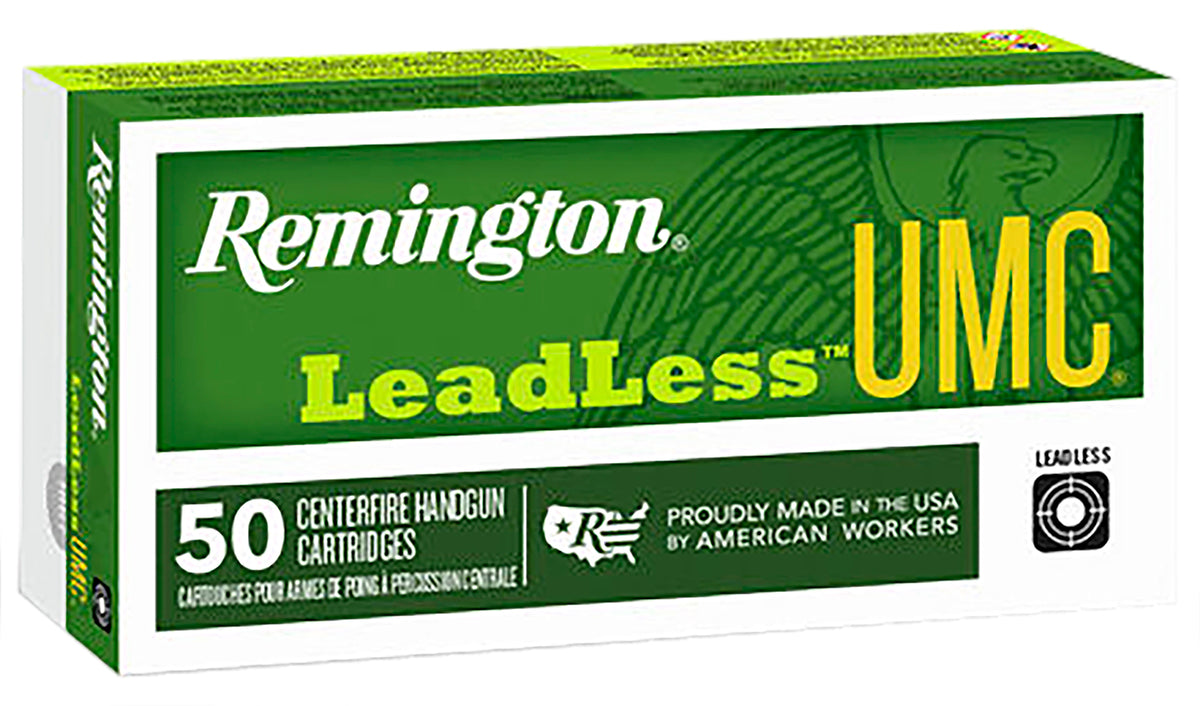 Remington 23791 UMC Leadless Flat Nose Enclosed Base  180 Grain .40 S&W