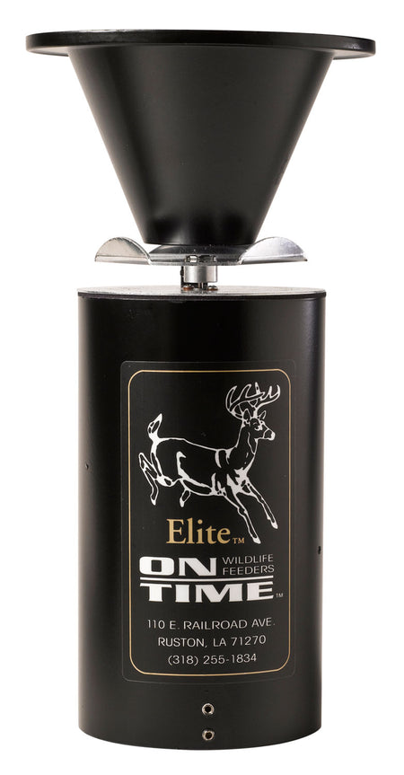 On Time 11113 Elite Lifetime Feeder, 6 Programs, 1-30 Second Duration, Black