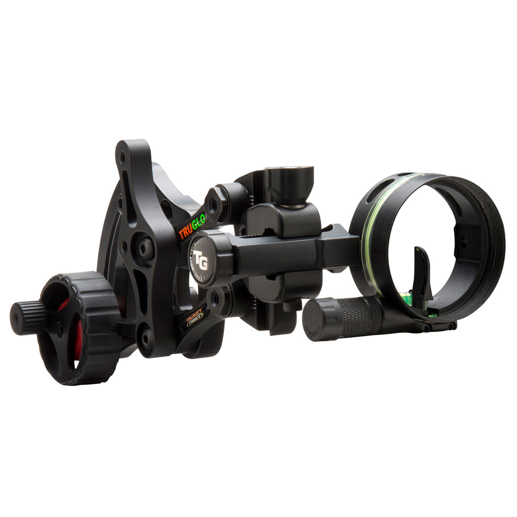 TruGlo AC Range Rover 1-Pin Slider Bow Sight .019 RH/LH Black