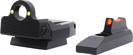 Williams Adjustable Ghost Ring Fiber Optic Sight Set for Ruger MK III/IV 22/45 Lite