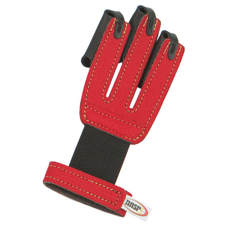 Neet NASP Youth Archery Shooting Glove Red – Small