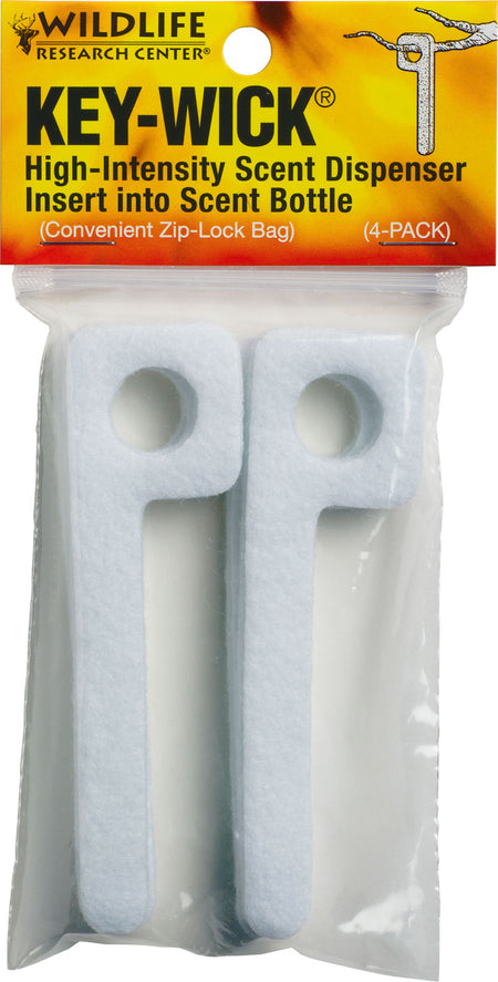 Wildlife Research 375 Key-Wick Synthetic Felt Scent Dispenser Wicks 4-Pack