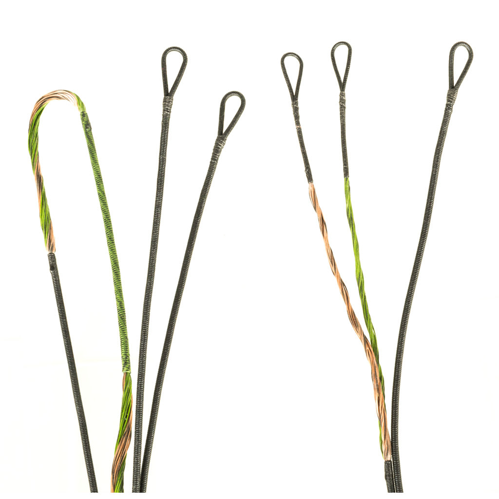 FirstString Premium Bow String Kit Green/Brown – Mathews Creed XS