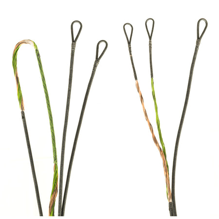 FirstString Premium Bow String Kit Green/Brown – Mathews Creed XS