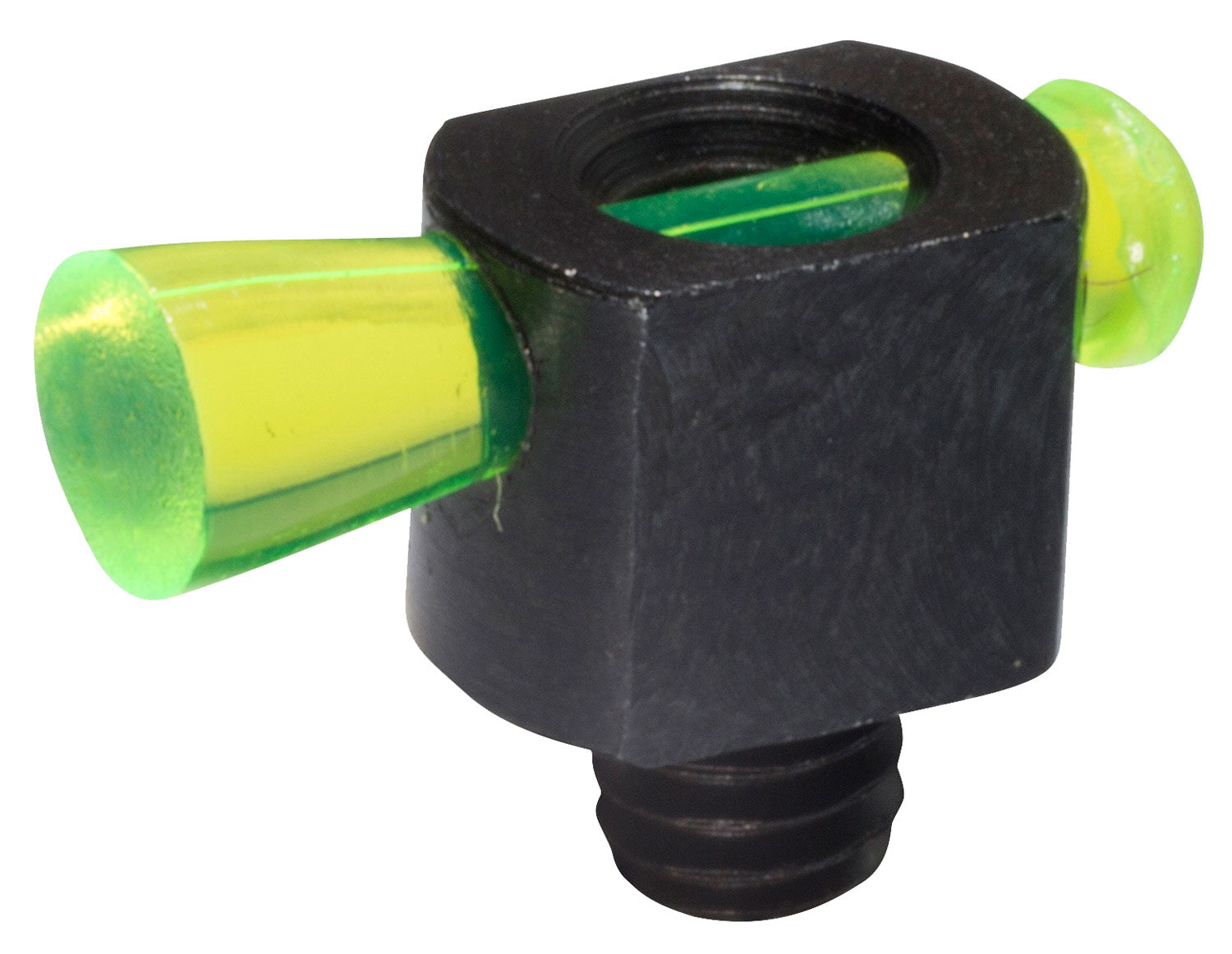 HiViz BD1007G Spark II Bead Replacement Front Sight Black with Green Fiber Optic Universal Threads