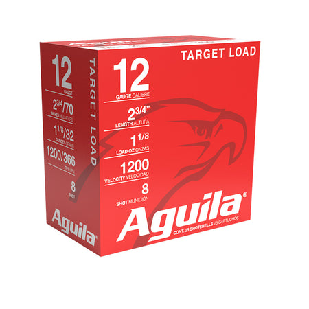 Aguila Competition 12 Gauge 2.75 in / 2.75 in #8 1-1/8 oz