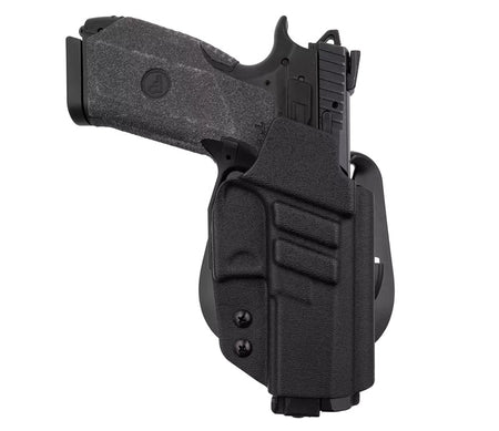 1791 Gunleather Tactical Kydex OWB Paddle Holster CZ P10C Black RH