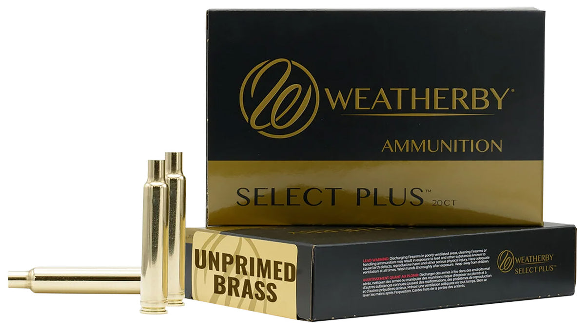Weatherby 30-378 Weatherby Magnum Unprimed Brass Cases for Rifle 20-Count