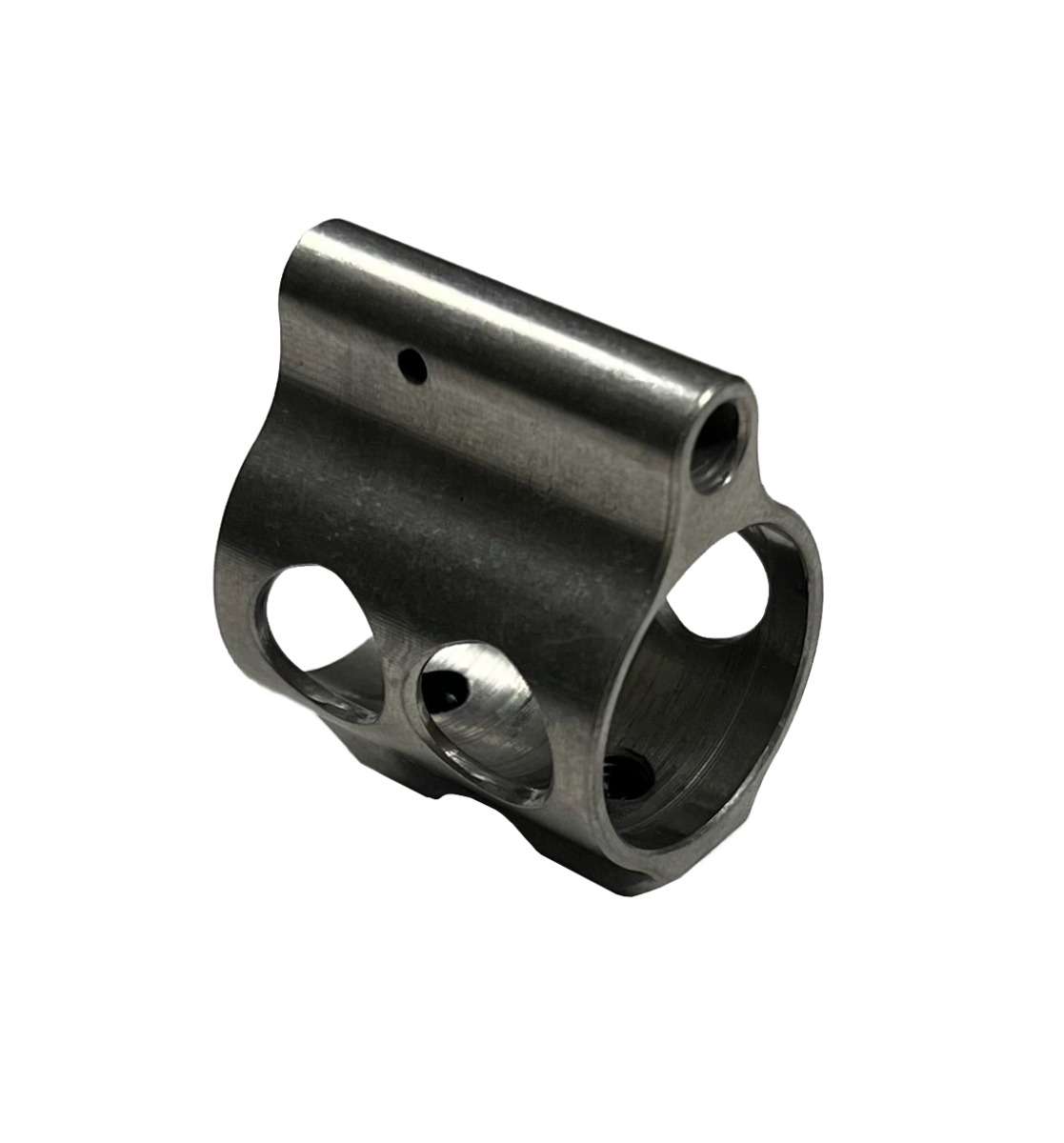 Fostech .750 Low Profile Stainless Steel Gas Block