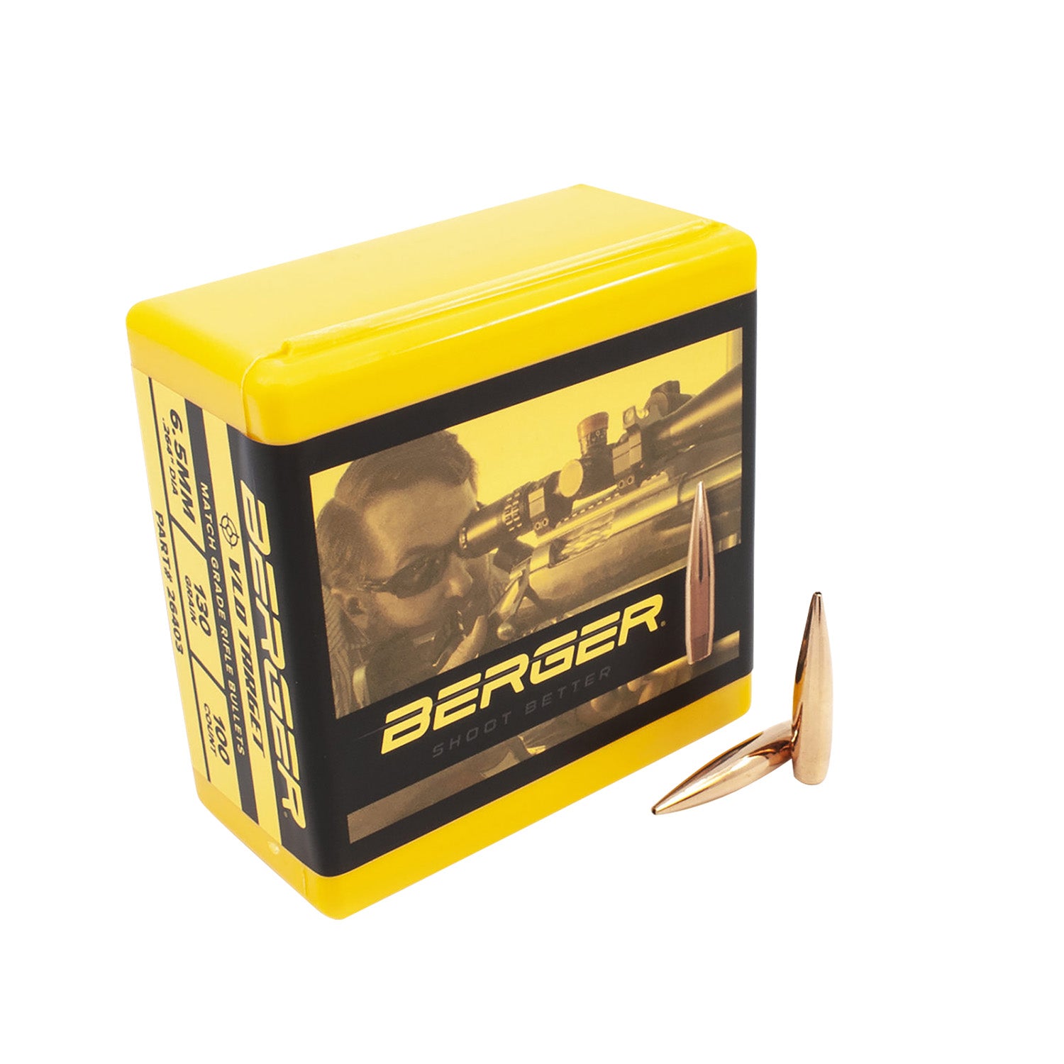 Berger 6.5 Creedmoor 130 Grain VLD Target Long Range Bullets 100/Box