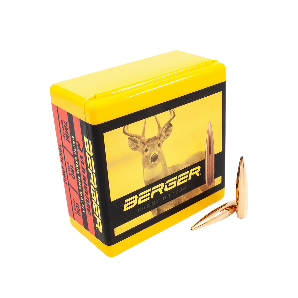 Berger 7mm 180 Grain VLD Hunting Long Range Bullets 100/Box