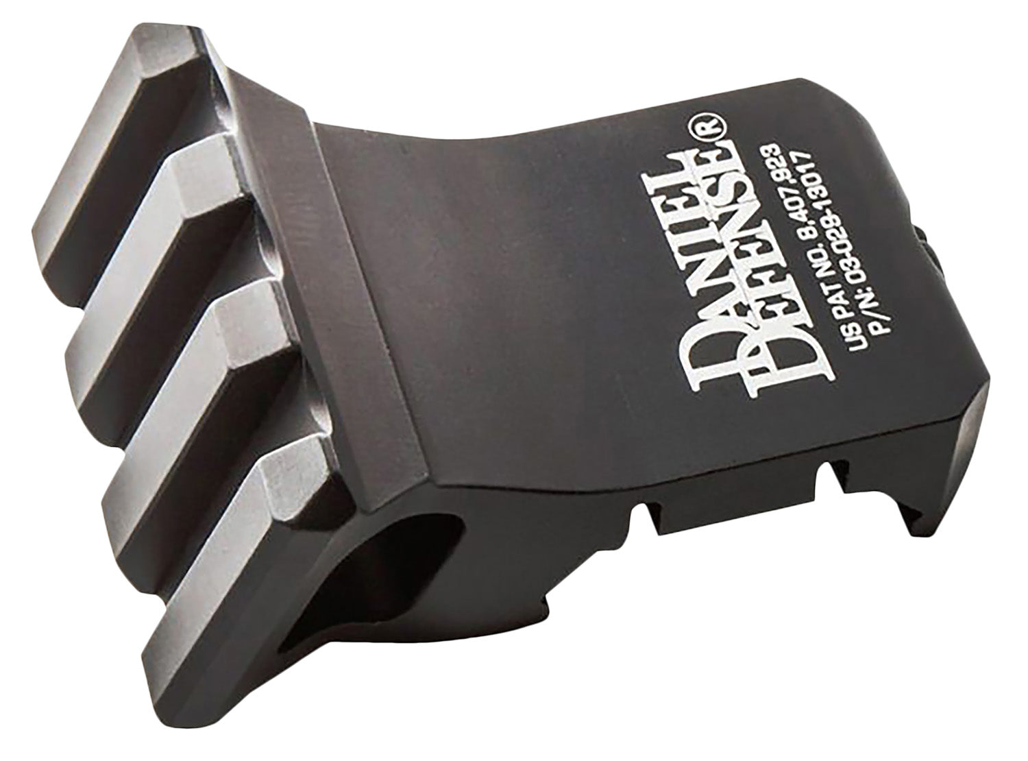 Daniel Defense 0302913017 1 O'Clock Offset Rail Black Anodized for AR Rifles