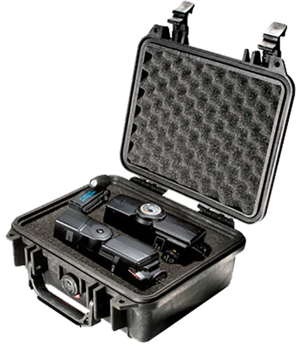 Pelican 1200000110 Protector Small Handgun Case Black Polypropylene