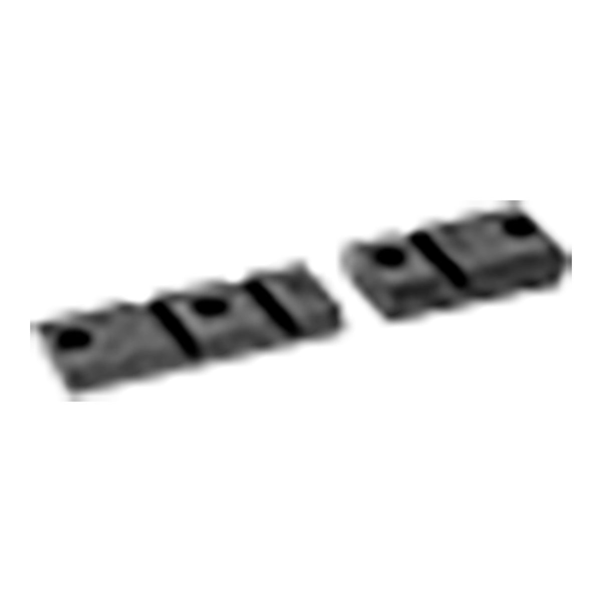 Warne M902936M Maxima Matte Black Steel Two-Piece Scope Base for Savage Pre-2003 Flat Receiver