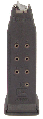 Glock MF29010 G29 10rd 10mm Auto Black Polymer Handgun Magazine