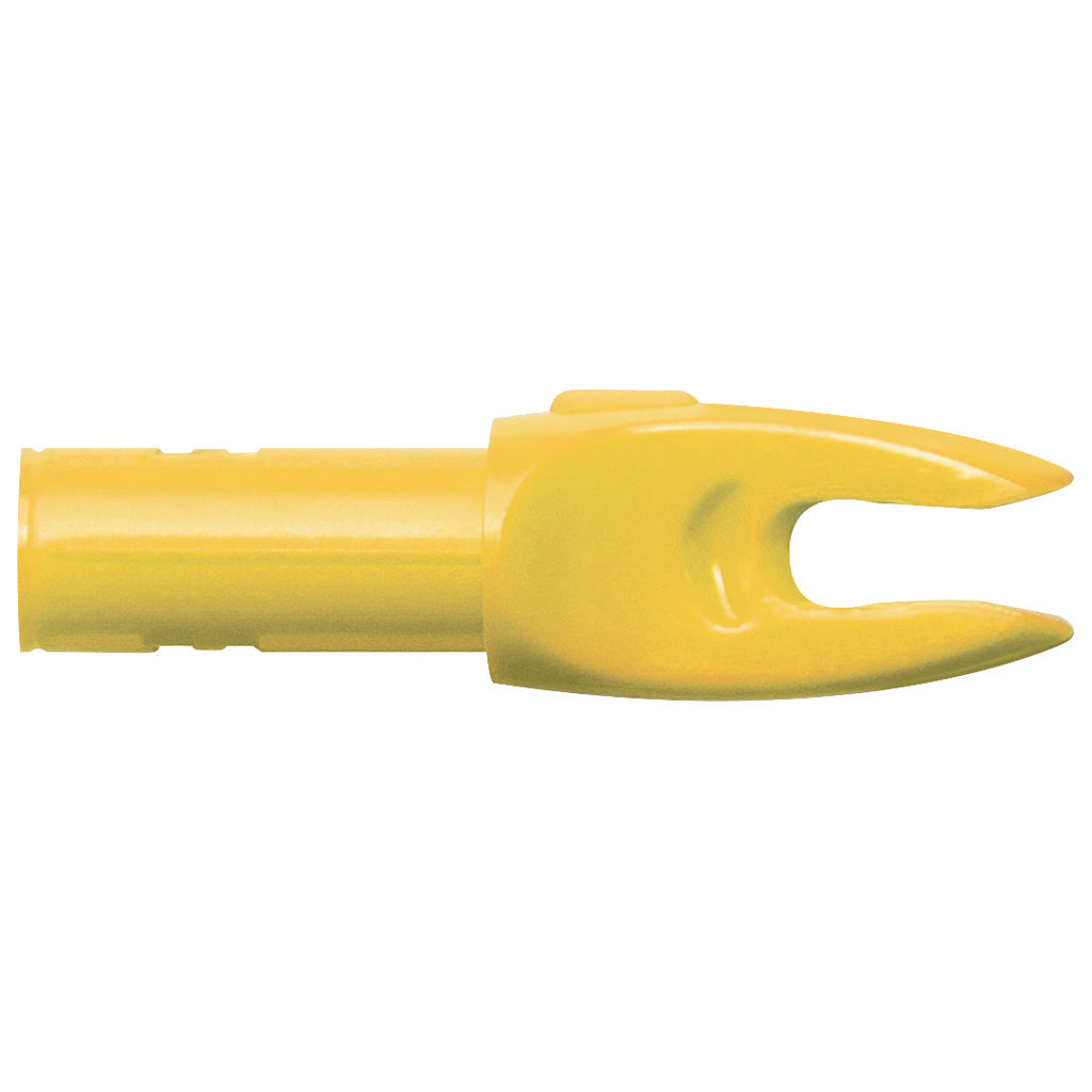 Easton 6mm H Nocks Yellow Press Fit Indexable 12 Pack