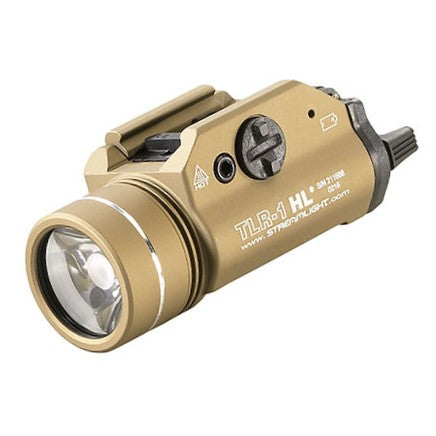 Streamlight TLR-1HL 1000 Lumen FDE Long Gun Weapon Light Kit