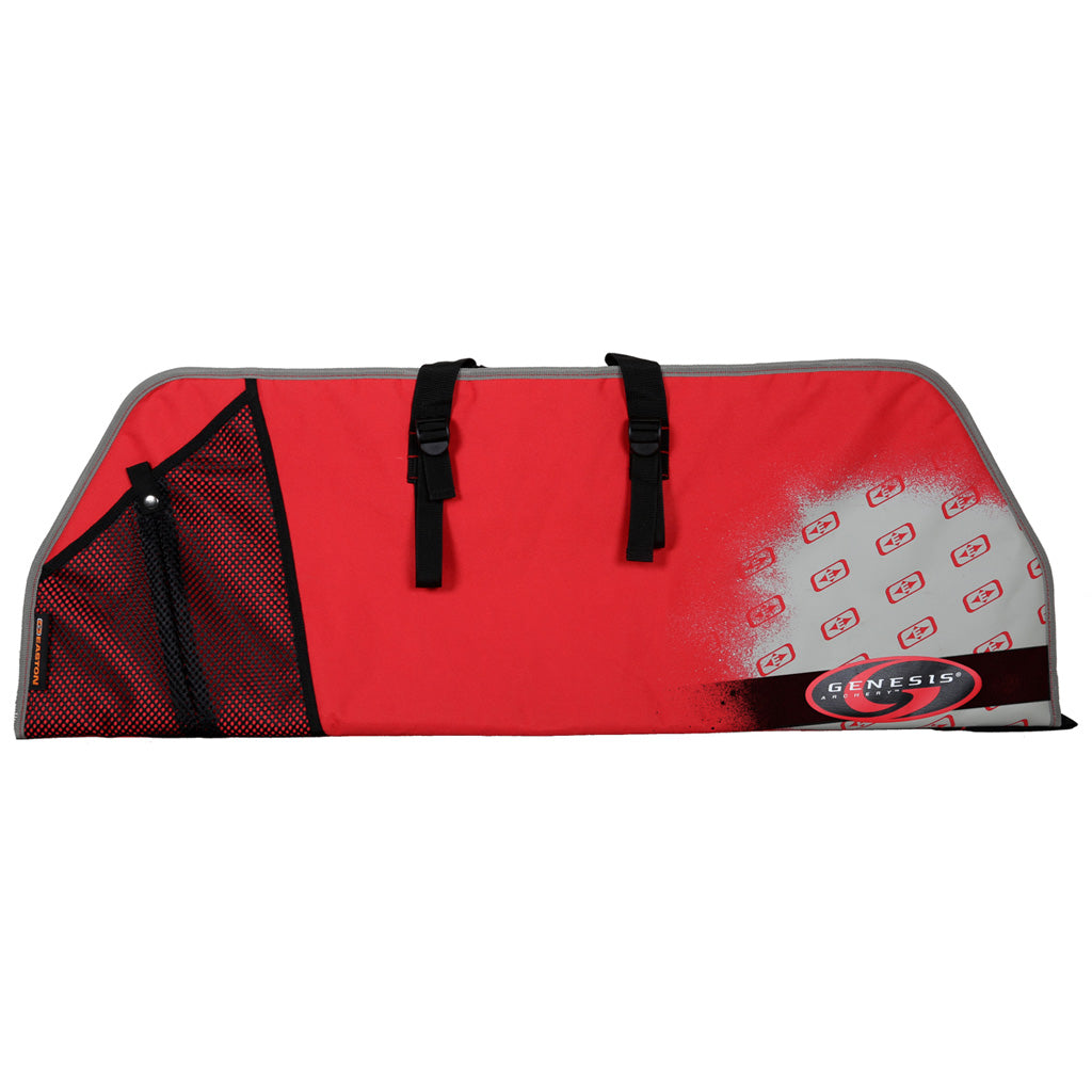 Easton Genesis Compound Bow Case Red with Arrow Tote Straps