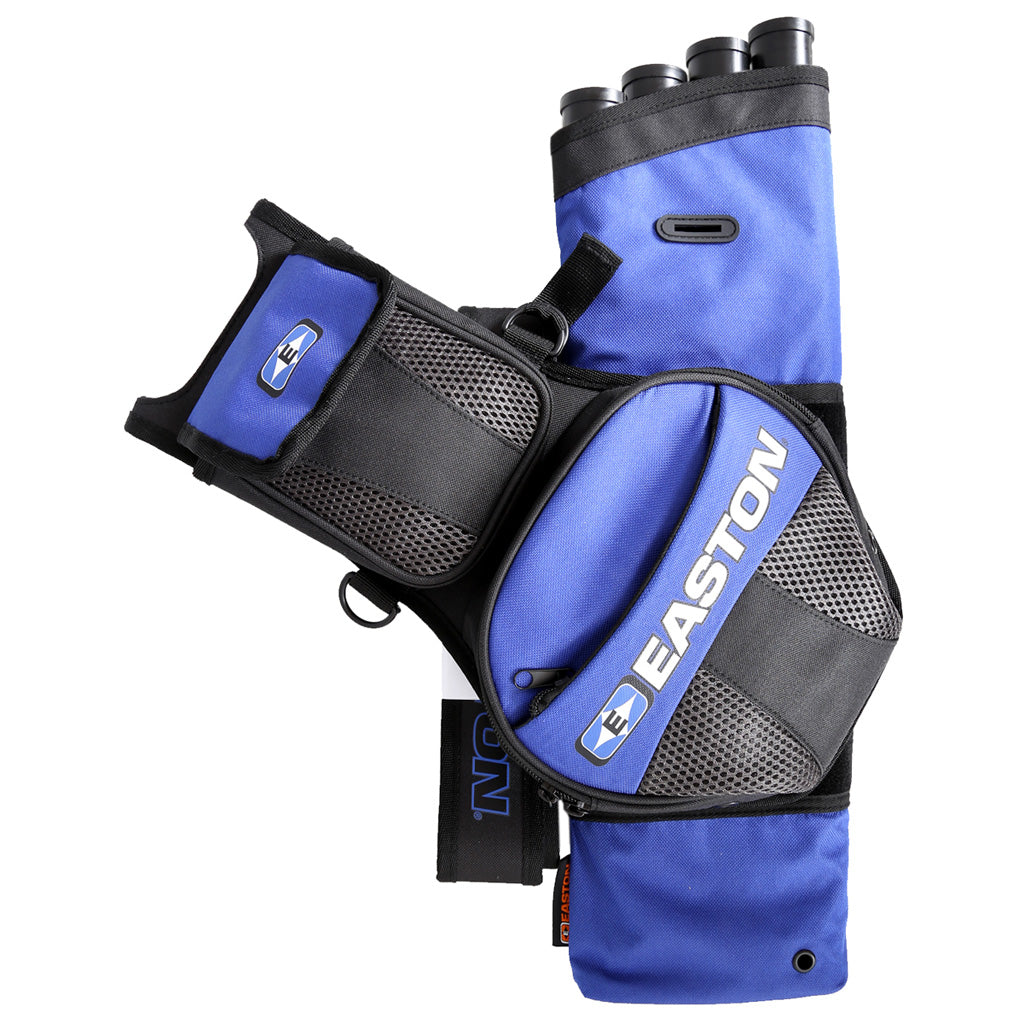 Easton Flipside 4-Tube Hip Quiver Blue Reversible RH/LH