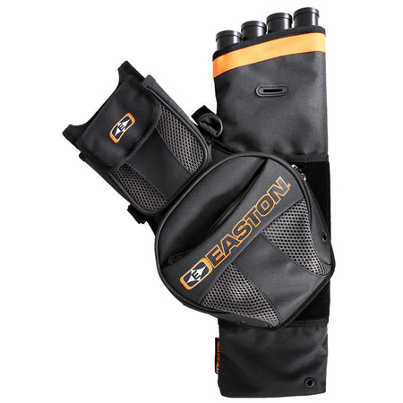 Easton Flipside 4-Tube Hip Quiver Black Reversible RH/LH