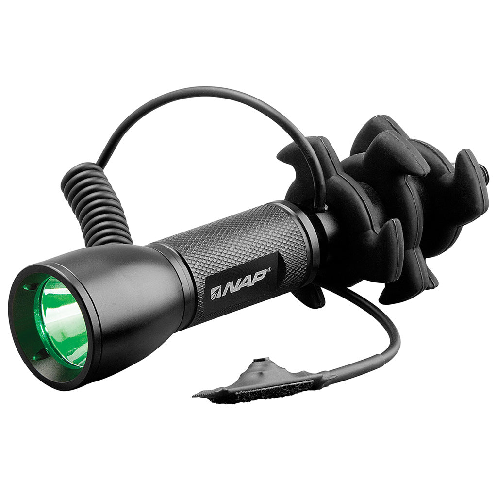 NAP Apache Predator Hog Flashlight with Green LED