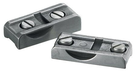 Ruger 90004 Scope Base Set Black Steel Fits Ruger No. 1 Varminter & No. 3 Rifles