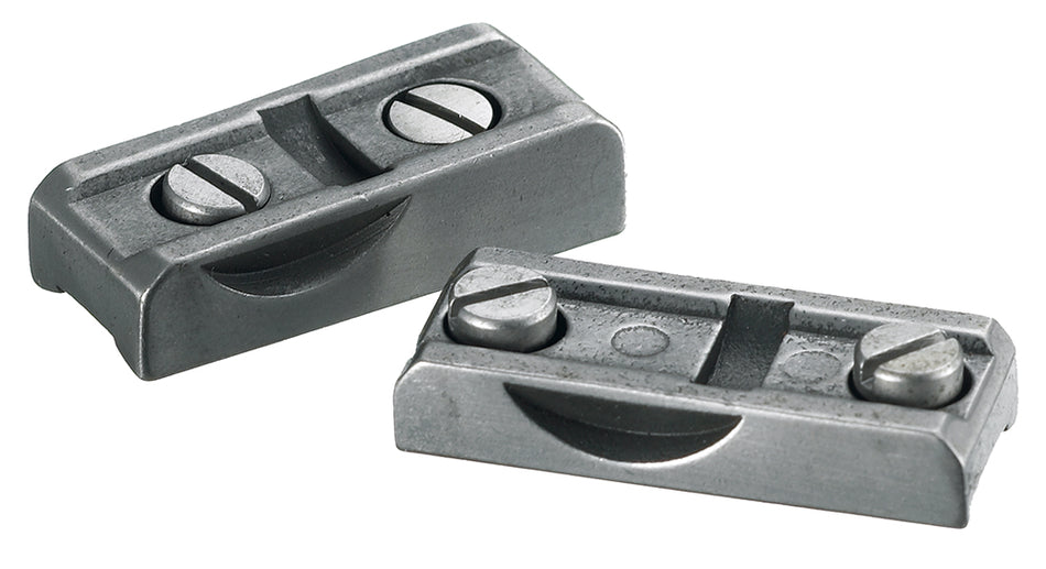 Ruger 90004 Scope Base Set Black Steel Fits Ruger No. 1 Varminter & No. 3 Rifles