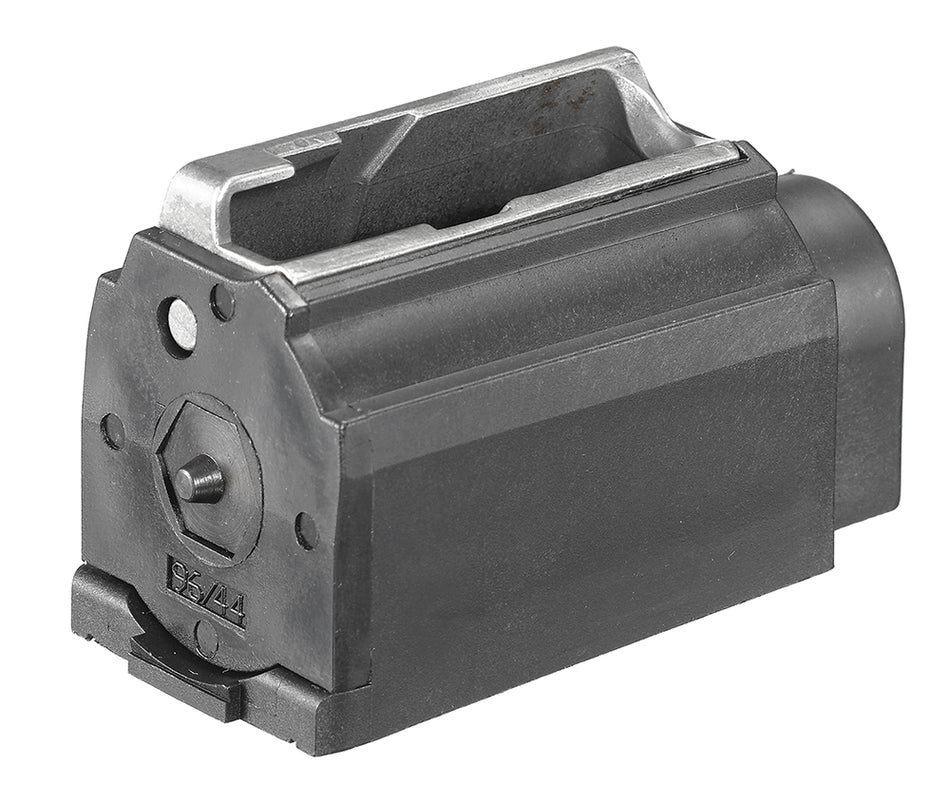 Ruger 90174 4rd Rotary Magazine 44 Rem Mag Fits Ruger 96/44 and Carbine, Black Plastic