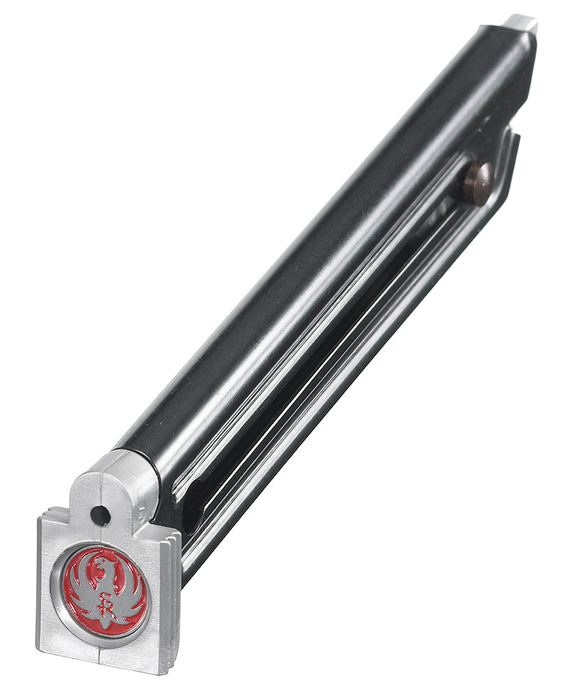 Ruger 90062 Mark I 9rd 22 LR Replacement Magazine, Blued Steel