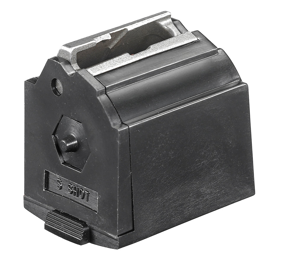 Ruger 90041 BX-15 5rd Rotary Magazine 22 LR Fits 10/22, 77/22, SR, American Rimfire, Charger, Black