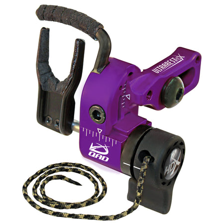 QAD UltraRest HDX Drop Away Arrow Rest Purple Right Hand