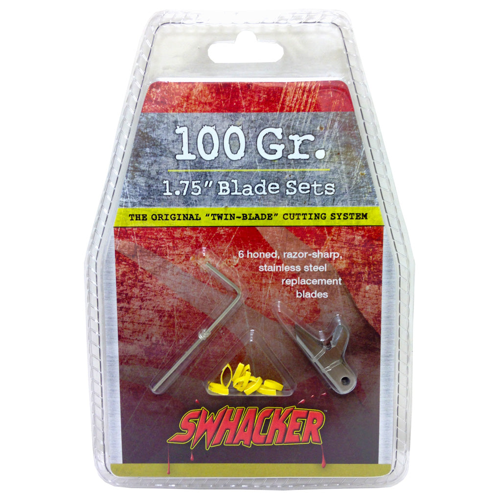 Swhacker 2-Blade Replacement Blades 100 gr. 1.75 in. 6 pk.