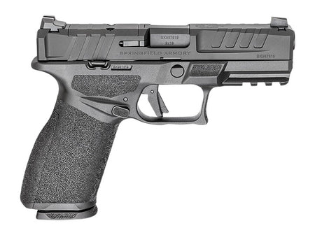 Springfield Armory EC9409BFCU15 Echelon 4.0FC 9mm Luger 15+1 4" Black Melonite Steel Barrel & Optic Ready/Serrated Slide, Black Polymer Frame w/Picatinny Rail, Ambidextrous