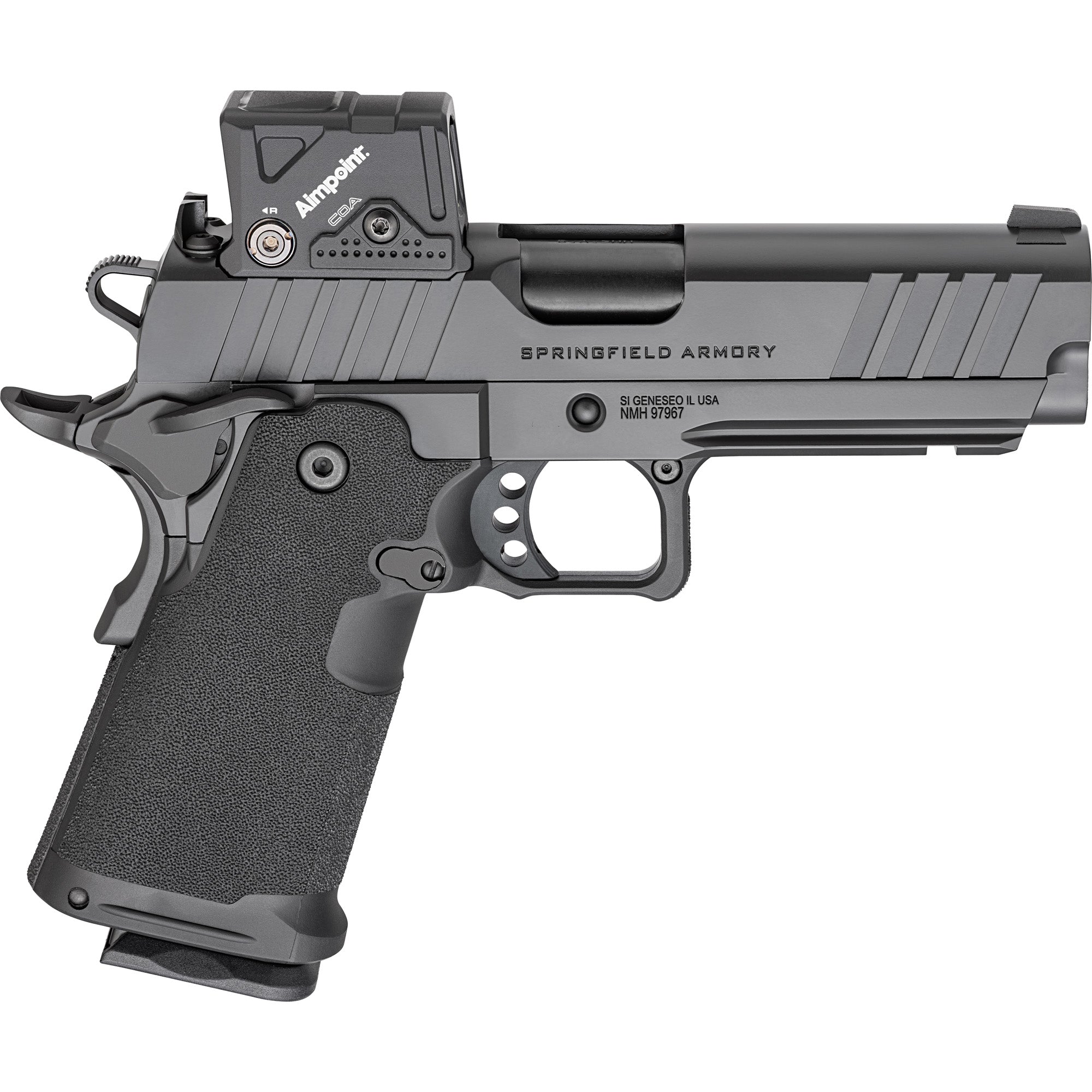 Springfield Armory PH9117COA 1911 DS Prodigy 9mm Luger 15+1 4.25" Match Grade Barrel Carbon Steel Frame w/Accessory Rail & Beavertail