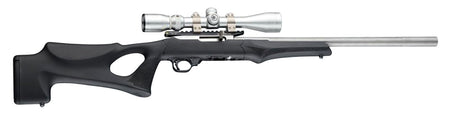 Hogue 22070 OverMolded Fixed Thumbhole Rifle Stock for Ruger 10/22 with .920" Barrel, Black