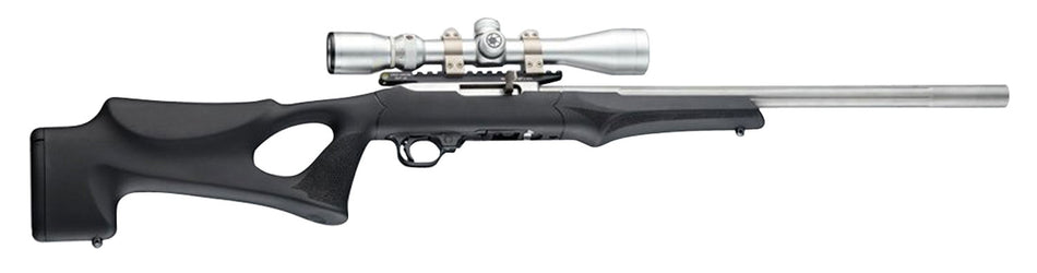 Hogue 22070 OverMolded Fixed Thumbhole Rifle Stock for Ruger 10/22 with .920" Barrel, Black