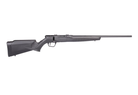 Savage Arms 70800 B Series F Full Size 17 HMR 10+1 21" Matte Black Button Rifled Barrel, Matte Black Drilled & Tapped Carbon Steel Receiver, Matte Black Fixed Synthetic Stock, Right Hand