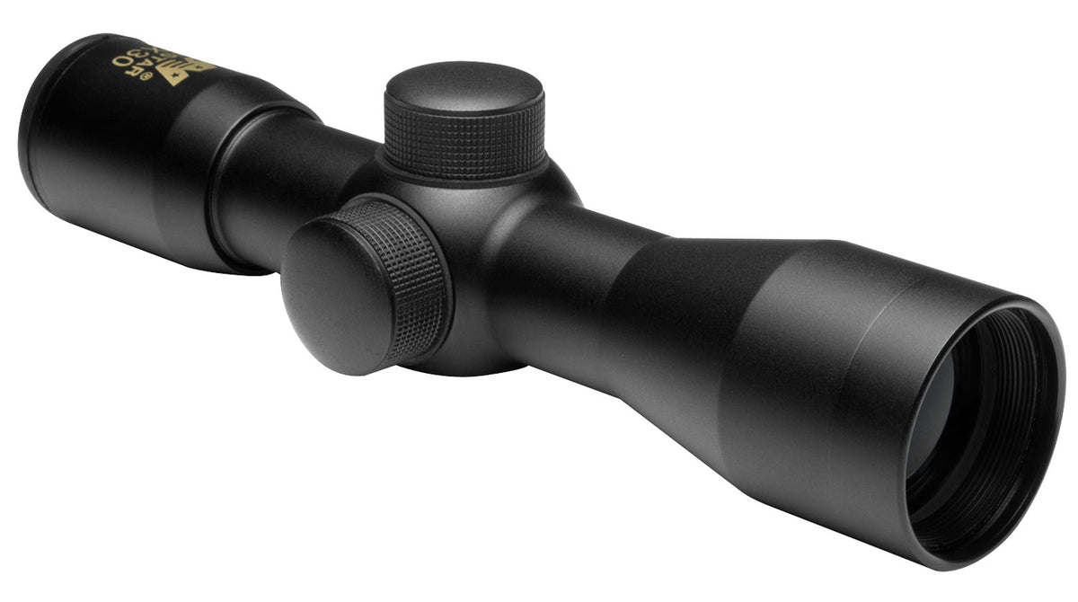 NcStar SC430B Tactical 4x30mm P4 Sniper Reticle 1-Inch Tube Black Anodized Aluminum Scope