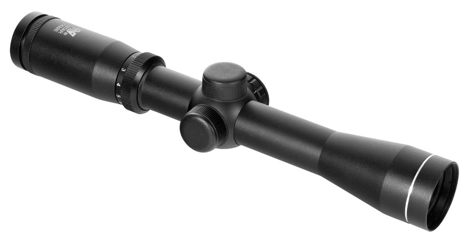NcStar SEPB2732B Pistolero 2-7x32mm Illuminated Red Plex Reticle 1-Inch Tube Handgun Scope