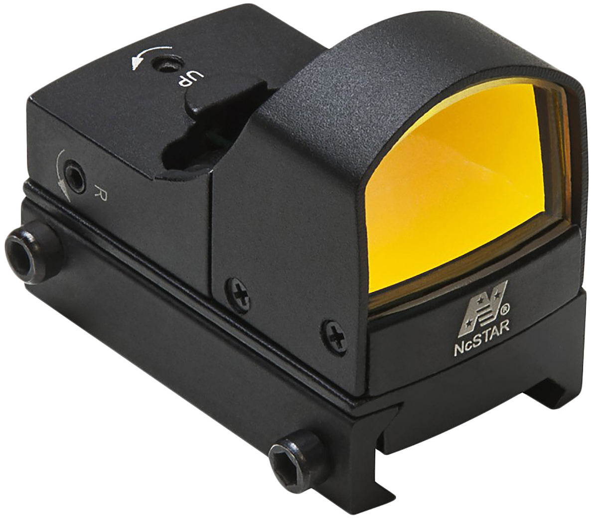 NcStar DDAB Micro Red Dot Reflex Optic Black Anodized 1x 2 MOA Integrated Weaver Mount